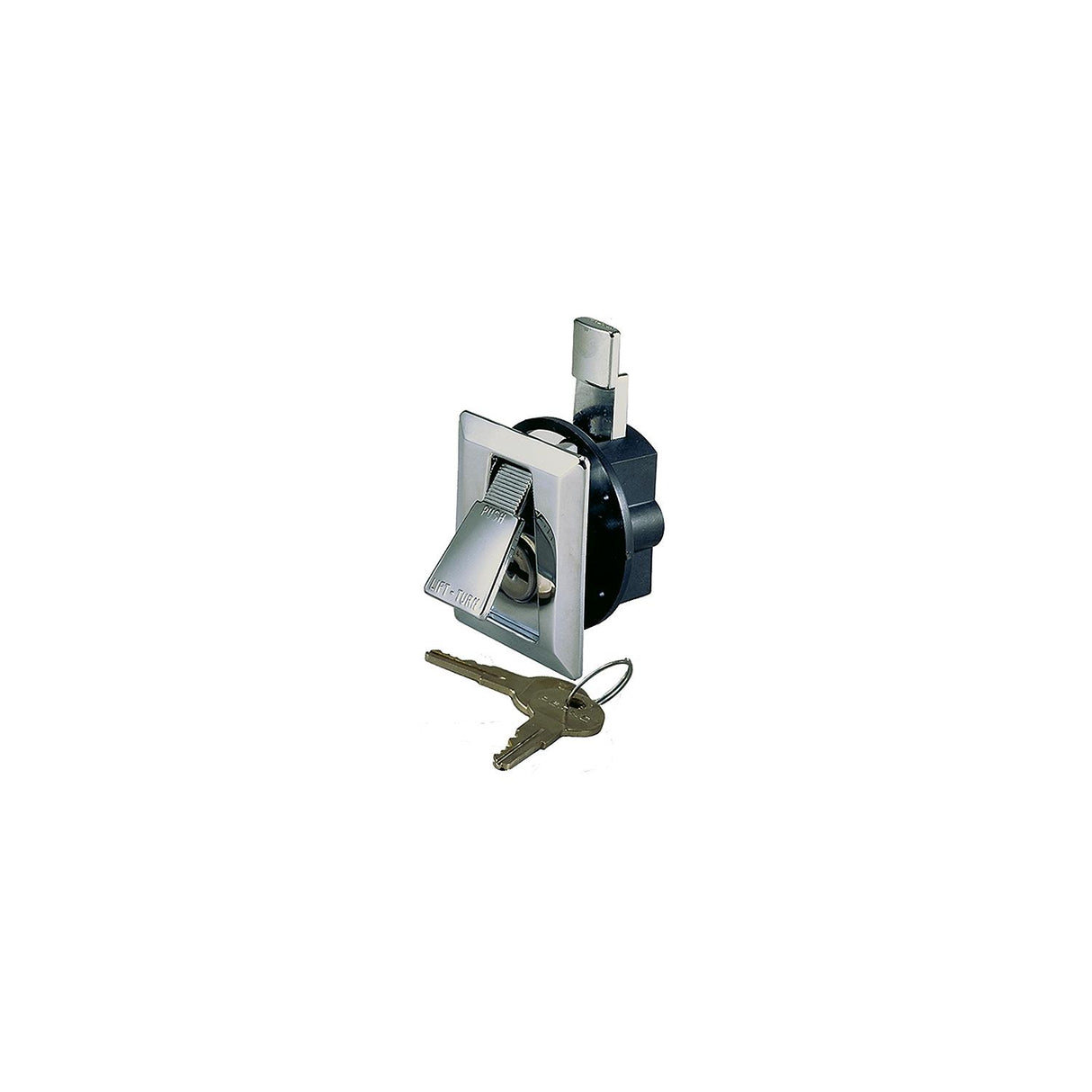 Perko 0921 DP0 Chr Flush Cabinet Lock Chr Marine Boat