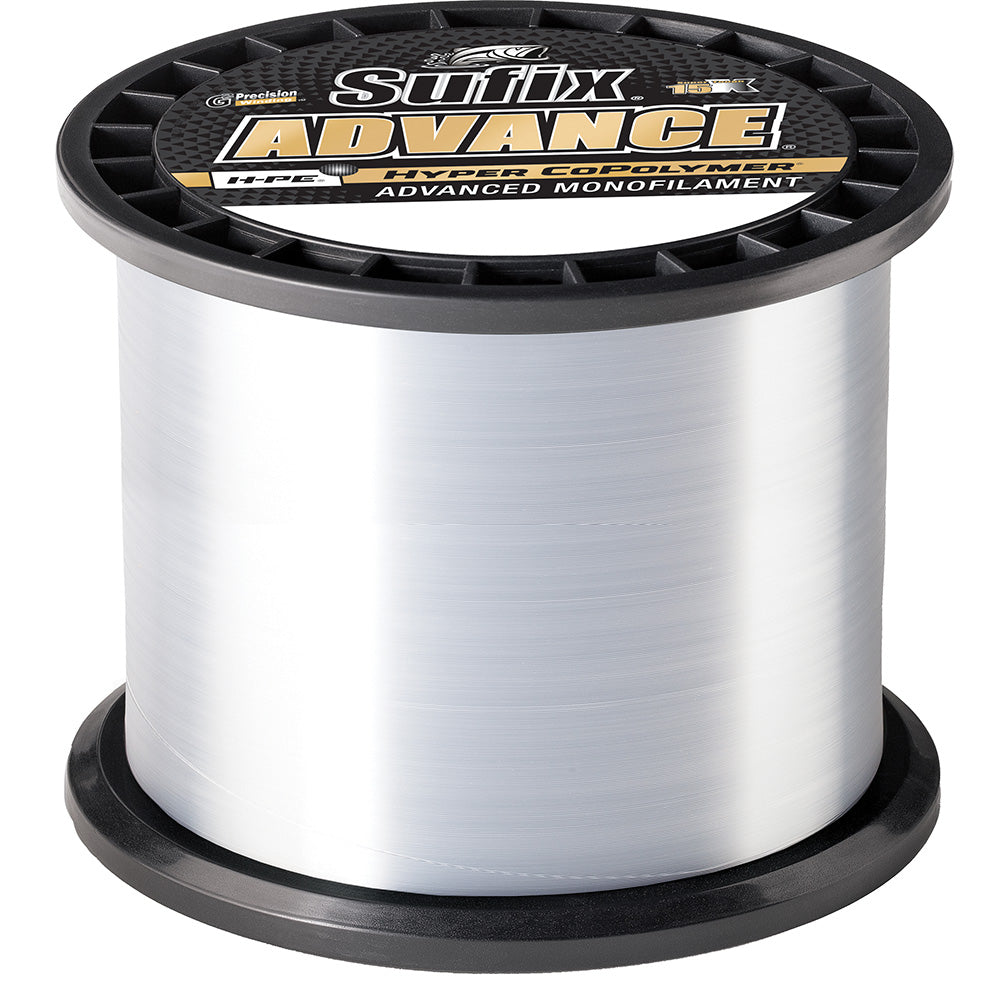 Sufix Advance® Monofilament - 12lb - Clear - 1200 yds - 604-1012