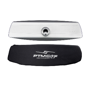 PTM Watersports VR-140 Elite Mirror & Cover Combo - Silver - P12848-100-MS