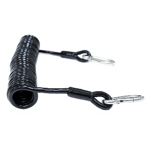 Tigress Heavy-Duty Coiled Safety Tether - 1200lbs - 88440-1