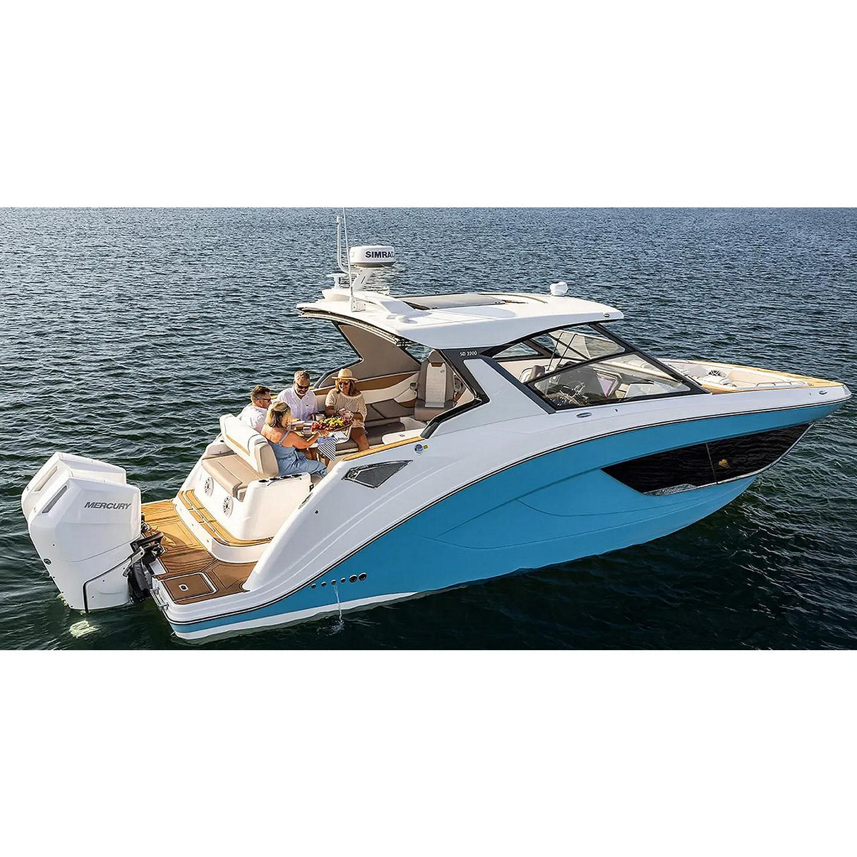 Scanstrut APTF25001 Aluminum PowerTower - White, Fits with 2kW/4kW Raymarine; Garmin - APT-F-250-01