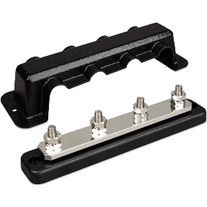 Victron Energy Victron Busbar 250A 4P & Cover 4X 5/16" Terminals - VBB125040010