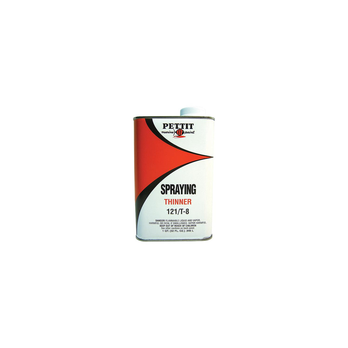 Pettit 121/T-8 Spraying Thinner-Quart - 11212108