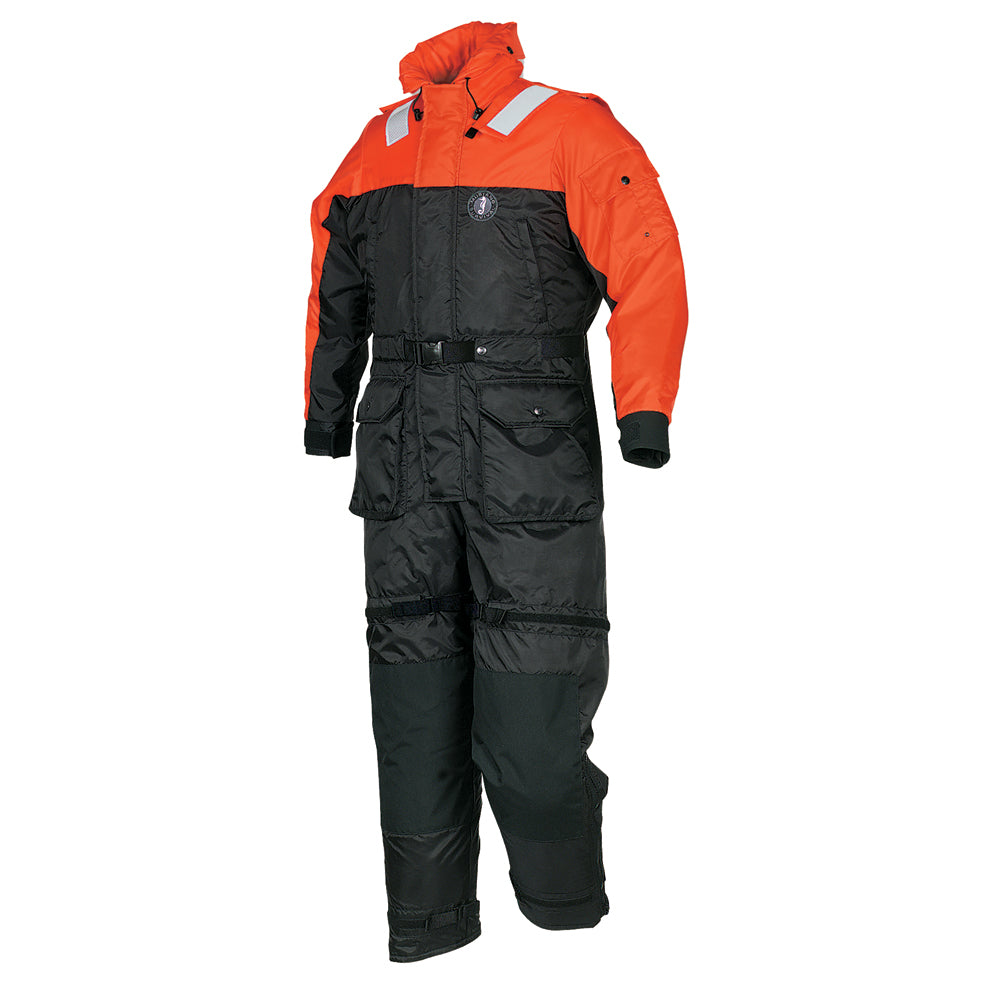 Mustang Survival Mustang Deluxe Anti-Exposure Coverall & Work Suit - Orange/Black - XS - MS2175-33-XS-206