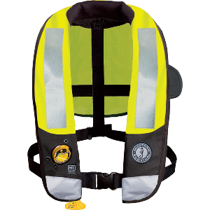 Mustang Survival Mustang HIT High Visibility Inflatable PFD - Fluorescent Yellow/Green - Automatic/Manual - MD3183T3-239-0-202