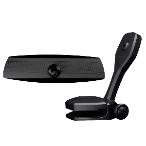 PTM Watersports Mirror/Bracket Kit w/VR-140 Elite Mirror & ZXR-360 (Black) - P12848-1360TEBBK