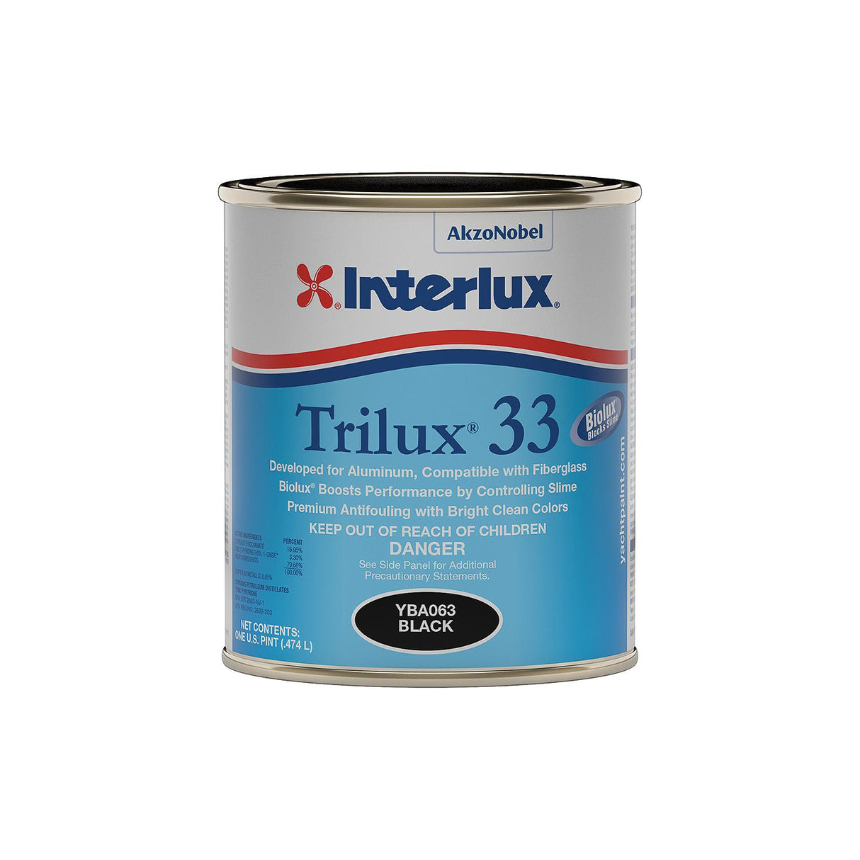 Interlux YBA063P Trilux 33â¢, Black, Pt. - YBA063/PT