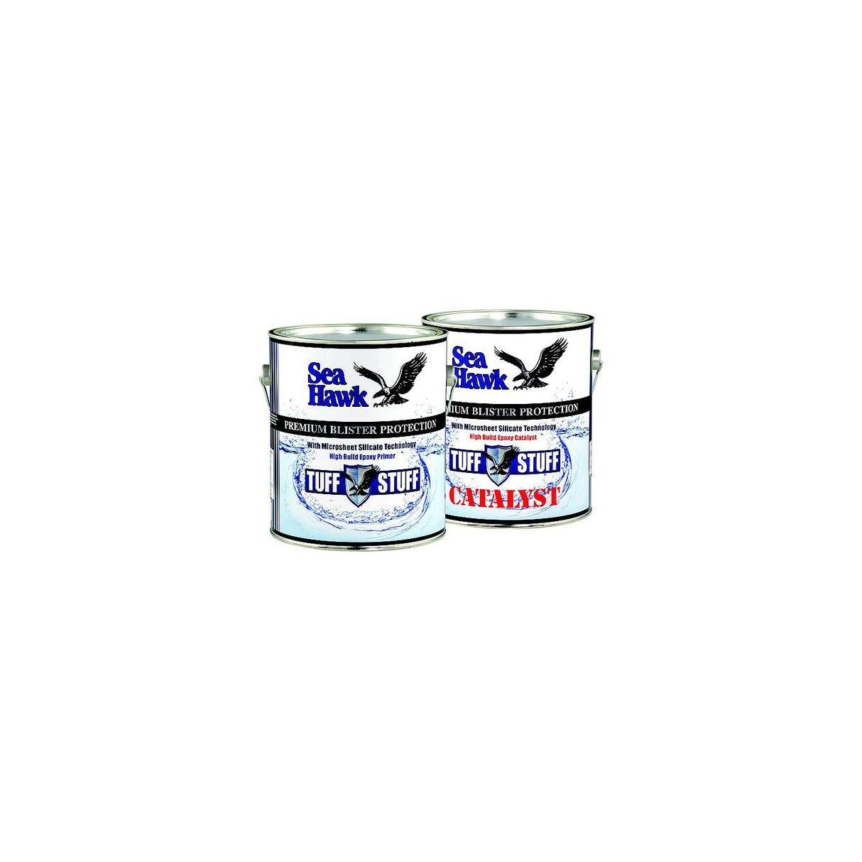 Seahawk Paint Sea Hawk 1284GLKIT Tuff Stuff 2 Gallon Kit, Light Gray - image 1