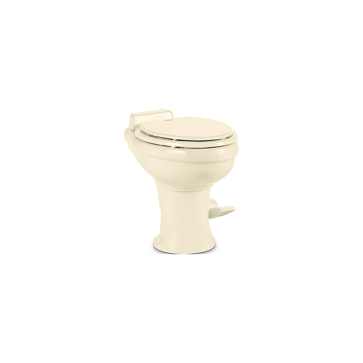 Atwood Mobile Dometic 320 Series Standard Height Toilet w/o Sprayer, Bone - 9108781897