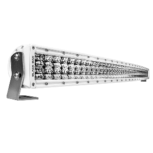 Black Oak LED Black Oak Pro Series 3.0 Curved Double Row 50" LED Light Bar - Combo Optics - White Housing - 50CCM-D5OS