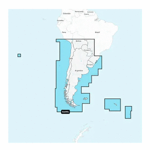 Garmin Navionics+™ NSSA005L - Chile, Argentina & Easter Island - Marine Chart - 010-C1286-20
