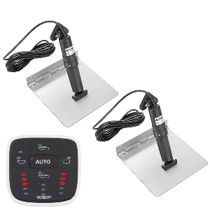 Lectrotab XKA Stainless Steel Trim Tab Kit w/ALC-1 Control - 9 x 18 - XKASAL9X18