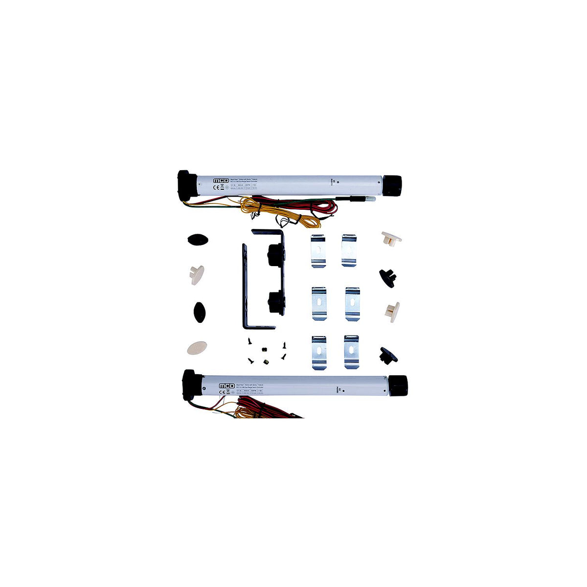 MCD by Airxcel MCD 100505 Adventure Ready Duo Steel Bracket Kit with 2 Motors for MCD Window Roller Shade Systems - image 1