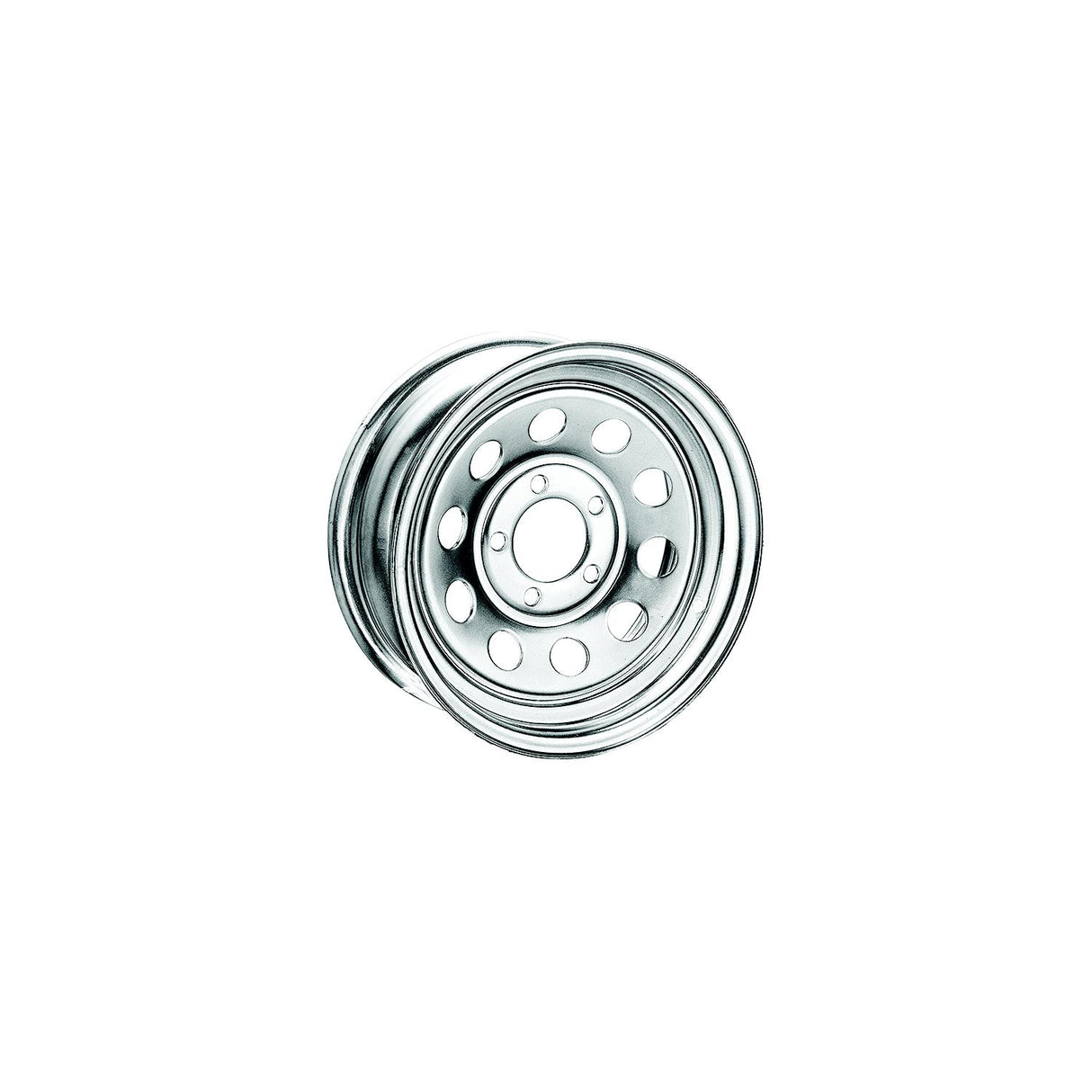 Loadstar Tires loadstar Modular Steel Wheel (Rim) w/Rivets, Chrome - 20366