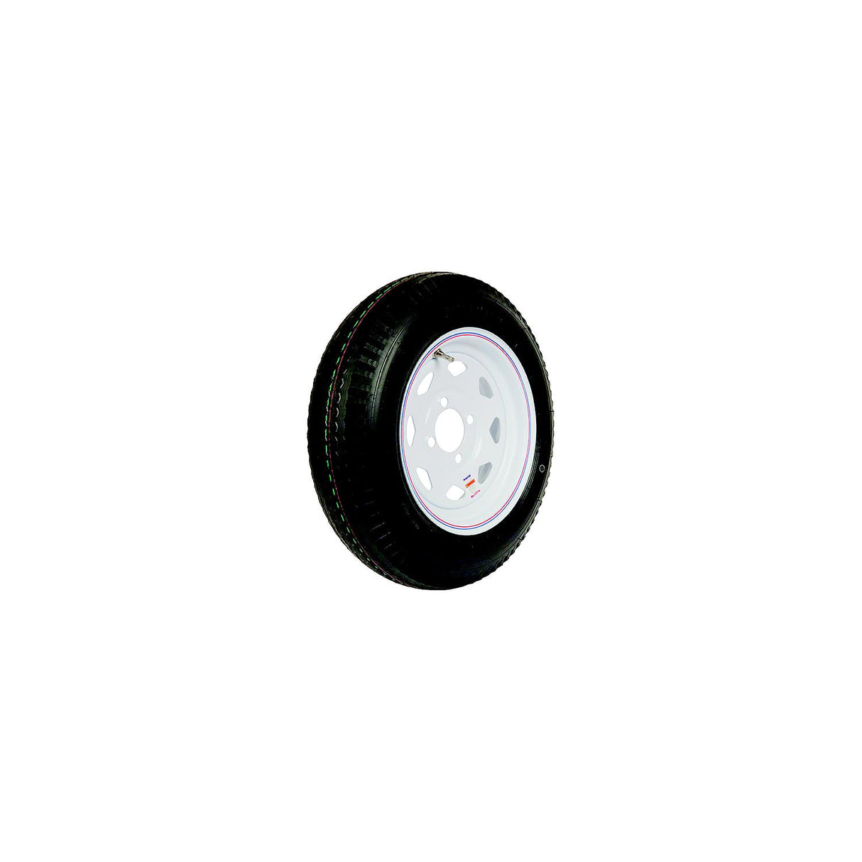 Loadstar Tires Loadstar Bias Tire and Wheel (Rim) Assembly 530-12 4 Hole 6 Ply - 30780