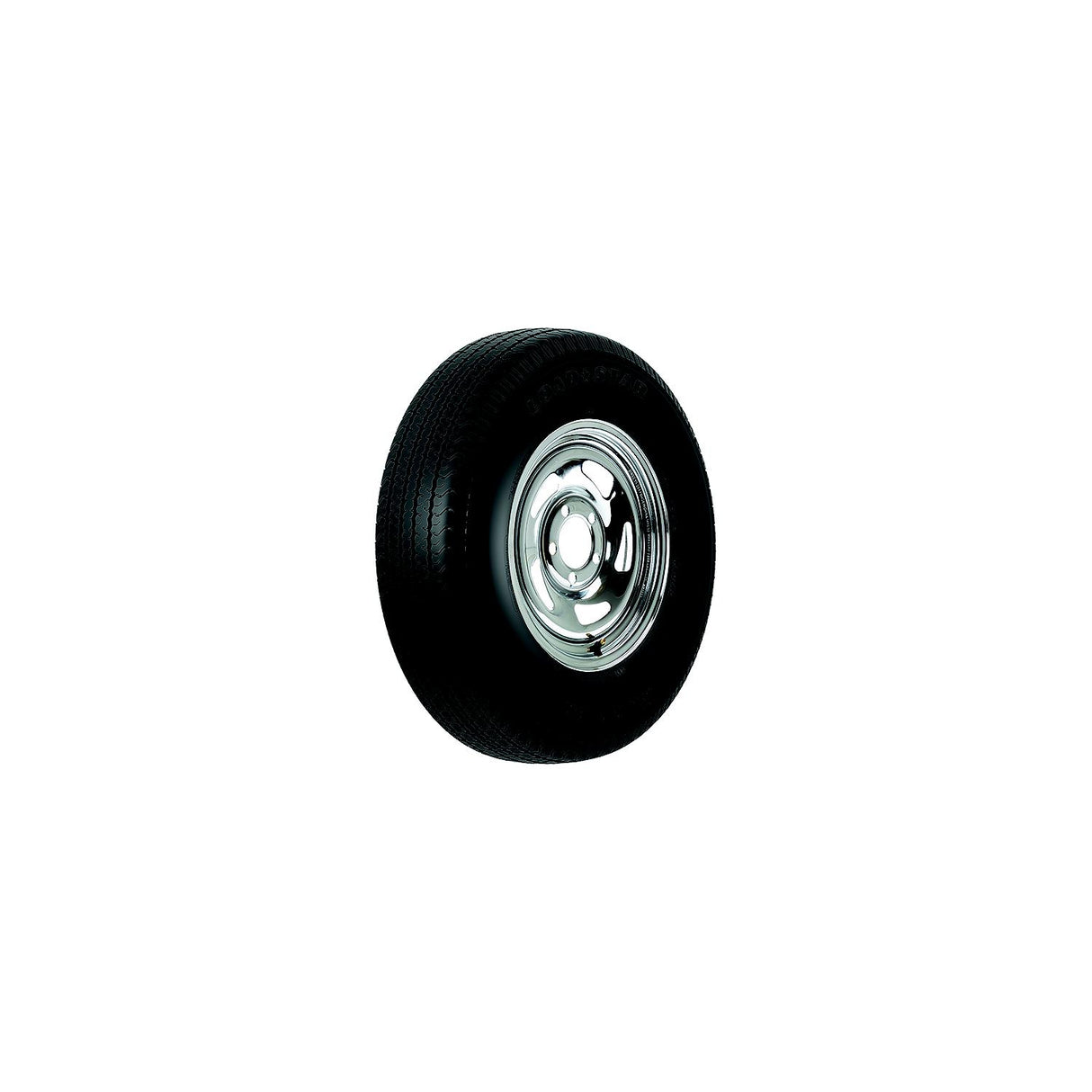 Loadstar Tires Loadstar ST Radial Tire and Wheel (Rim) Assembly ST215/75R-14 5 Hole C Ply