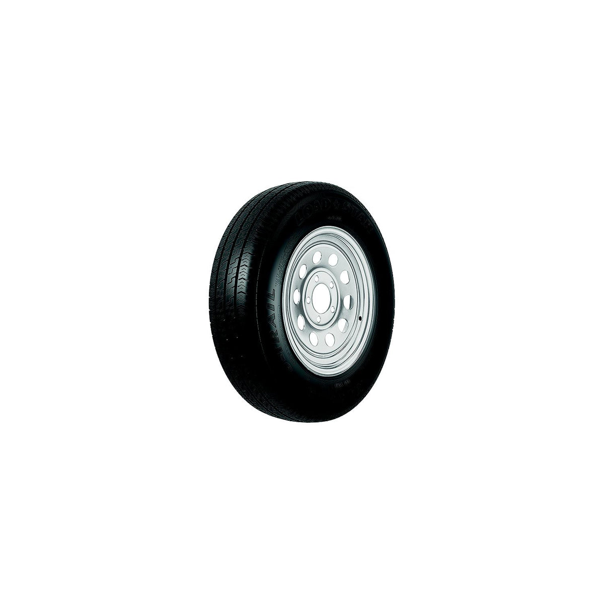 Loadstar Tires ST145/R12 E/5 MOD SILVER W/OFFSET - 31214 - image 1