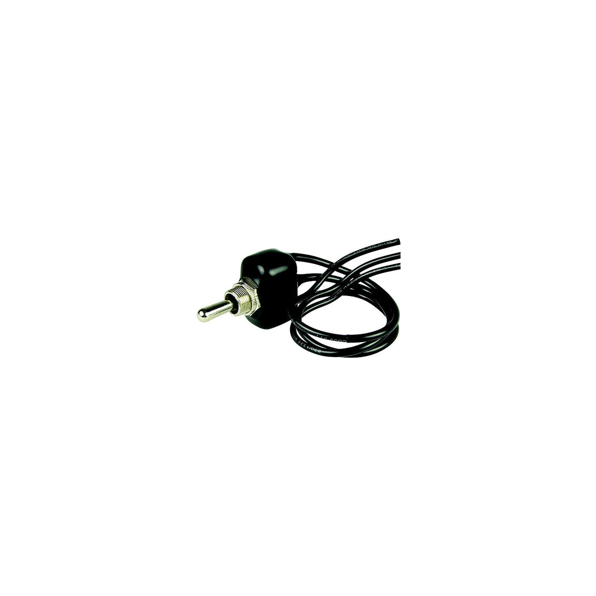 BEP 1002005 Sealed Dipped Toggle Switch, (On)Off(On), SPDT, 8" Wire Leads - 1002005