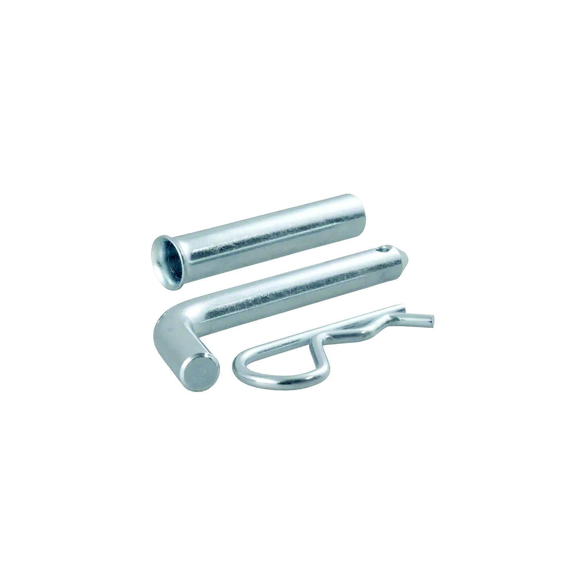 Curt Manufacturing Curt 21502 Hitch Pin 1/2" with 5/8" Adapter, 1-1/4" or 2" Receiver, Zinc, Packaged - image 2