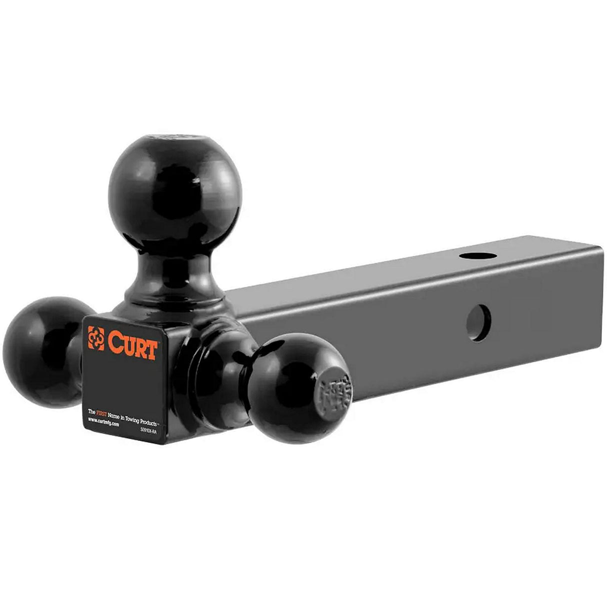 Curt Manufacturing Curt 45652 Multi-Ball Mount 2" Hollow Shank, 1-7/8", 2" & 2-5/16" Black Balls - image 3