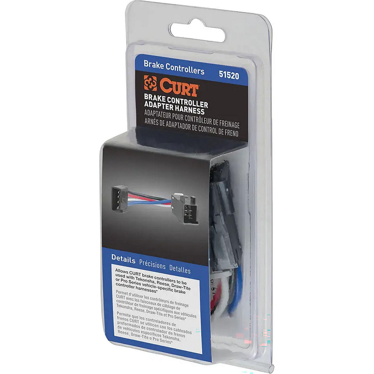 Curt Manufacturing Curt 51520 Trailer Brake Controller Adapter Harness - image 3