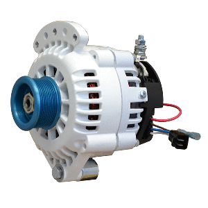 Balmar Alternator 120 AMP 12V 1-2" Single Foot Spindle Mount J10 Pulley w/Isolated Ground - 621-120-J10
