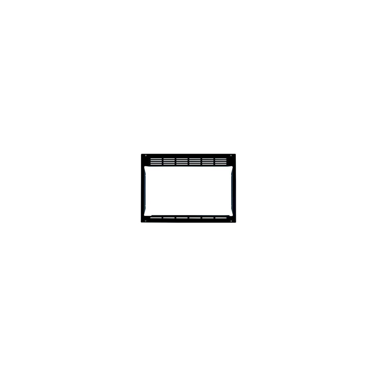GE Appliances GE JX1095STBB Microwave Built-In Trim Kit, Black - image 1