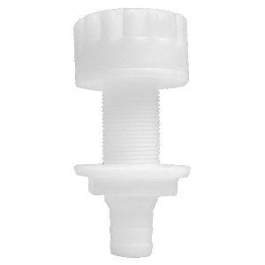 Attwood Marine Attwood Plastic White Thru-Hull With Strainer - 3/4" Inner Diameter - 3886-3
