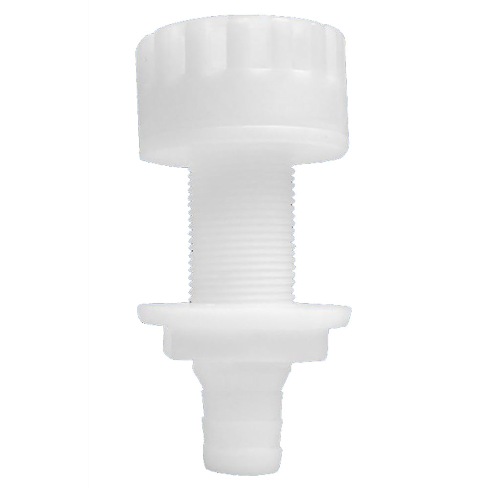 Attwood Marine Attwood Plastic White Thru-Hull With Strainer - 3/4" Inner Diameter - 3886-3