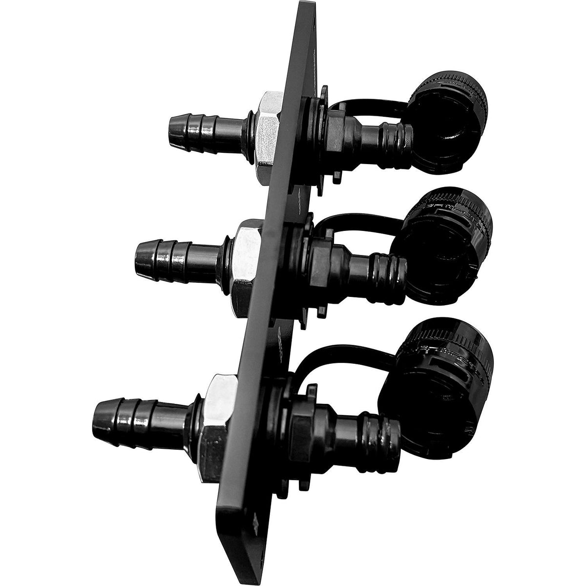 Seamule Flushmaster SMQCR2BH12 Flush Port Reroute, 1/2", Black, Horizontal - image 4