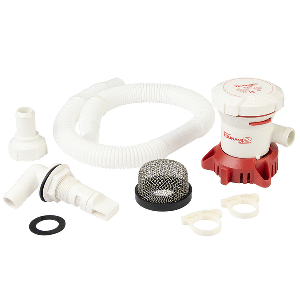 Attwood Marine Attwood Tsunami MK2 T500 Manual Bilge Pump w/Installation Kit - 500 GPH & 12V - 5614-7