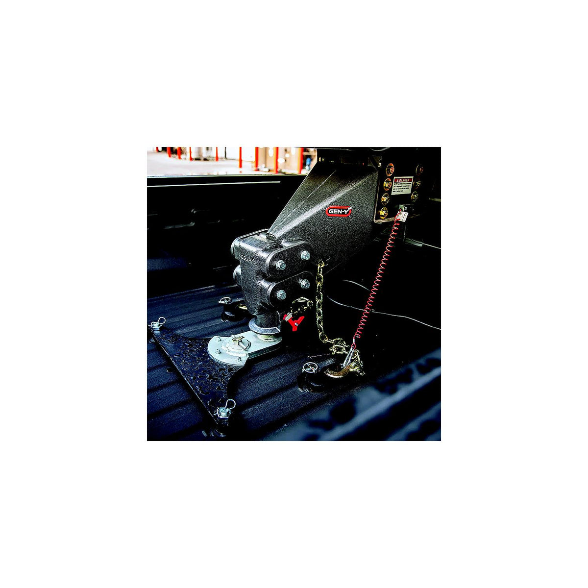 Gen Y Hitch Gen-Y GH8056AL 5th Wheel Pin Box Replacement with Gooseneck SnapLatch Coupler, Rhino Fifth Wheel Pin Box Replacement, 2-5/16" Ball, 1.5-4.5K Pin Weight, 30,000 lbs Capacity - image 2
