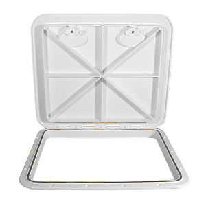 Beckson Marine Beckson 18x21 Rectangular Hatch - White - ASA Material Acrylonitrile Styrene Acrylate - HT1821AW