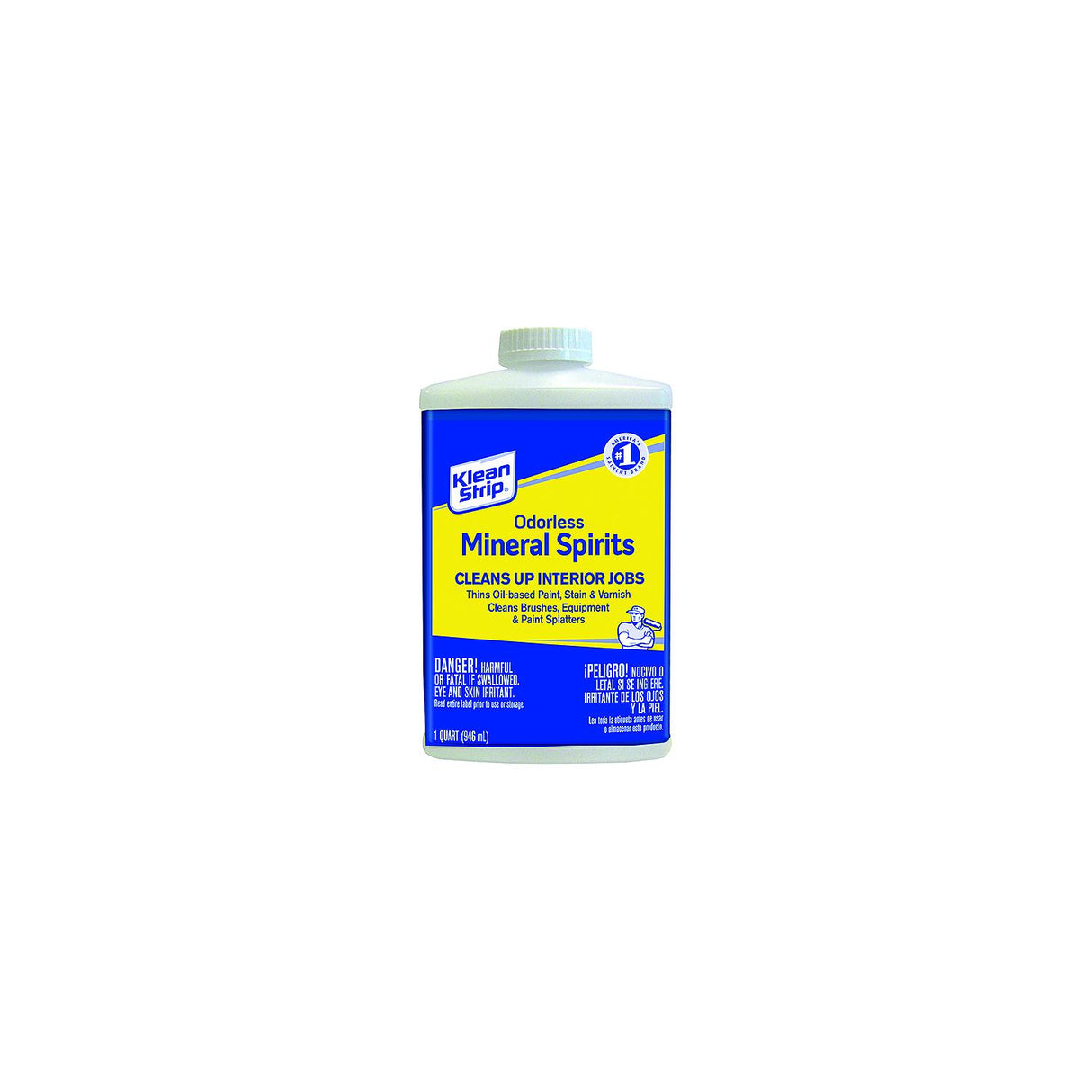 Klean Strip Kleen Strip Odorless Mineral Spirits 1 Qt - California @6 - QKSP94005CA