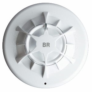 Fireboy-Xintex Fixed Heat Detector w/Base - OMHD-04-DB-R