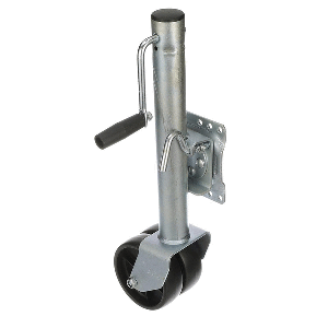 Attwood Marine Attwood Fold-Up Trailer Jack - 1500 lb Capacity - Dual Wheel - 11126-4