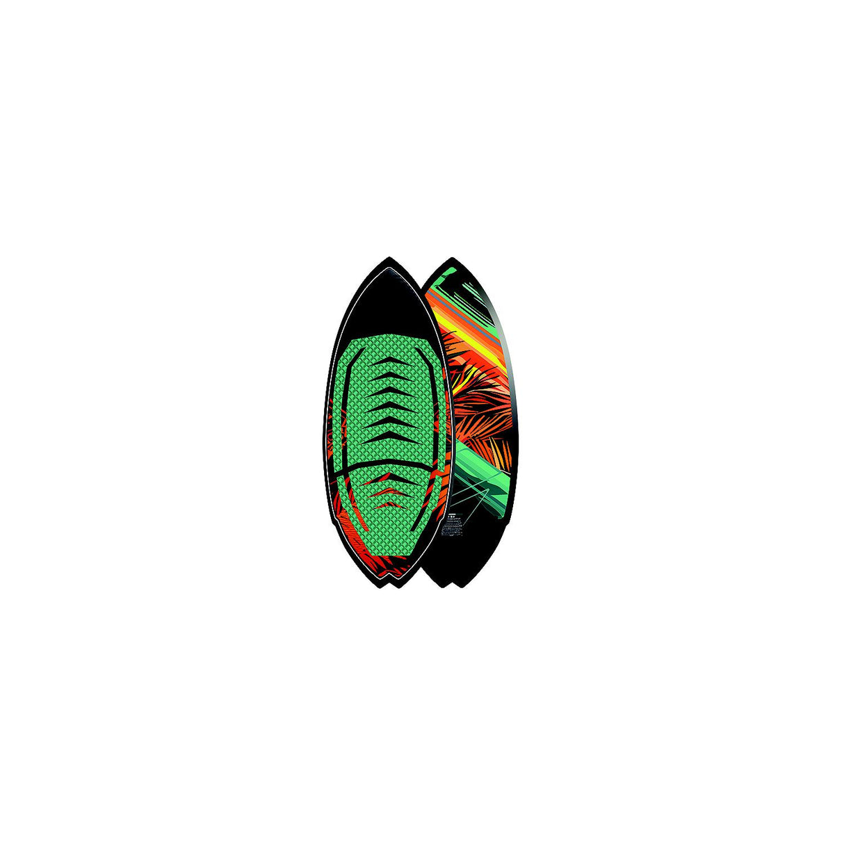 ZUP ZUP04694 Bali Skim-style Wakesurfer, 4'11" - ZUP-04694
