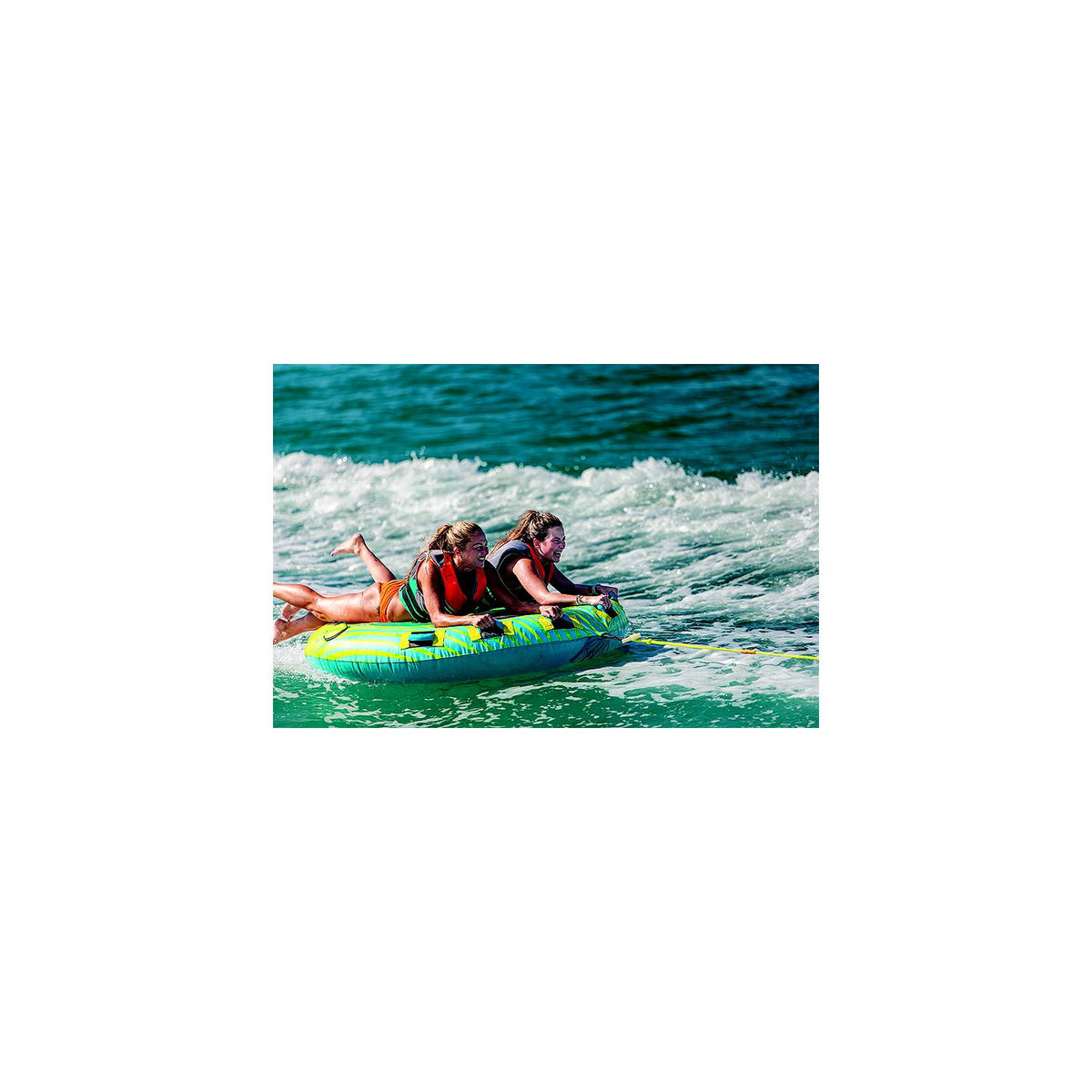 ZUP 75908 2-Person Duo Xtra Towable Tube with Deck Pads - image 2