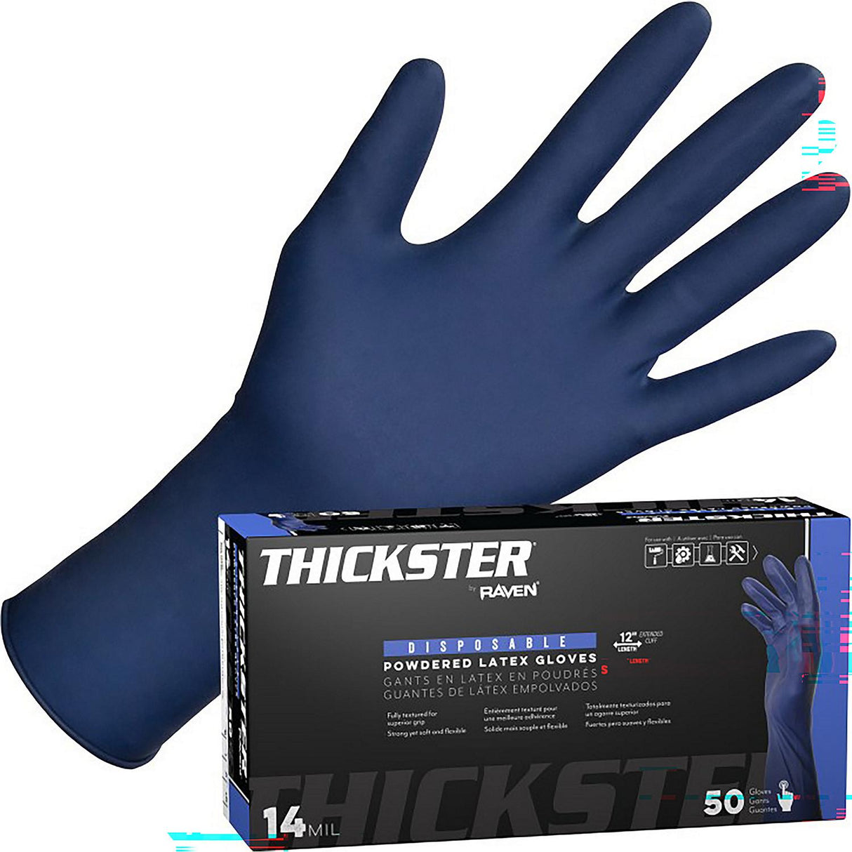 SAS Safety 6604 Latex Glove 50/Bx XL Marine Boat - official SAS Safety product image 2