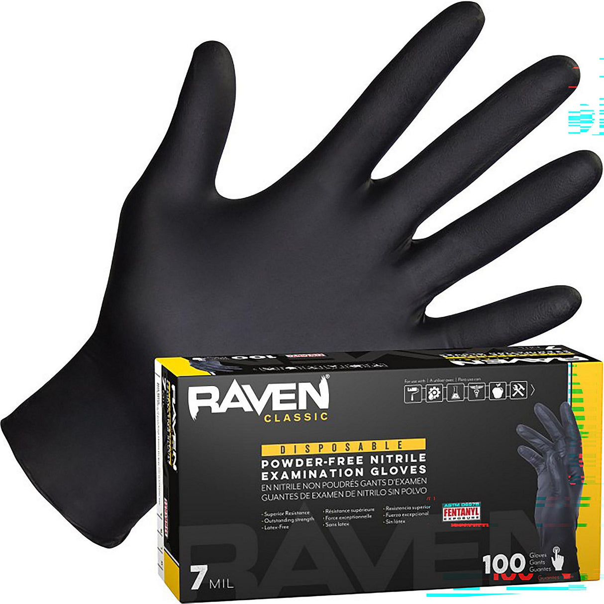 SAS Safety 66518 Glove Ntrl Dsp LG 100/Bx Marine Boat - official SAS Safety product image 2