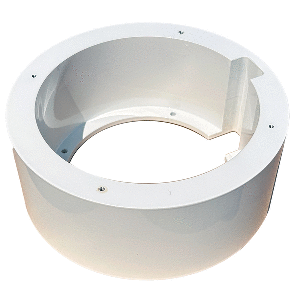Iris Innovations Iris Surface Mount Bracket f/IRISx106 Series Cameras - White Powder Coat Finish - BRK106