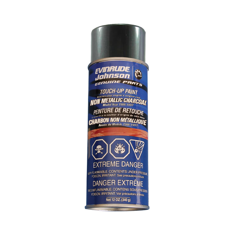 Evinrude Johnson Touch-Up Paint (Non-Metallic Charcoal, 1986-93) - 0777181 - image 1