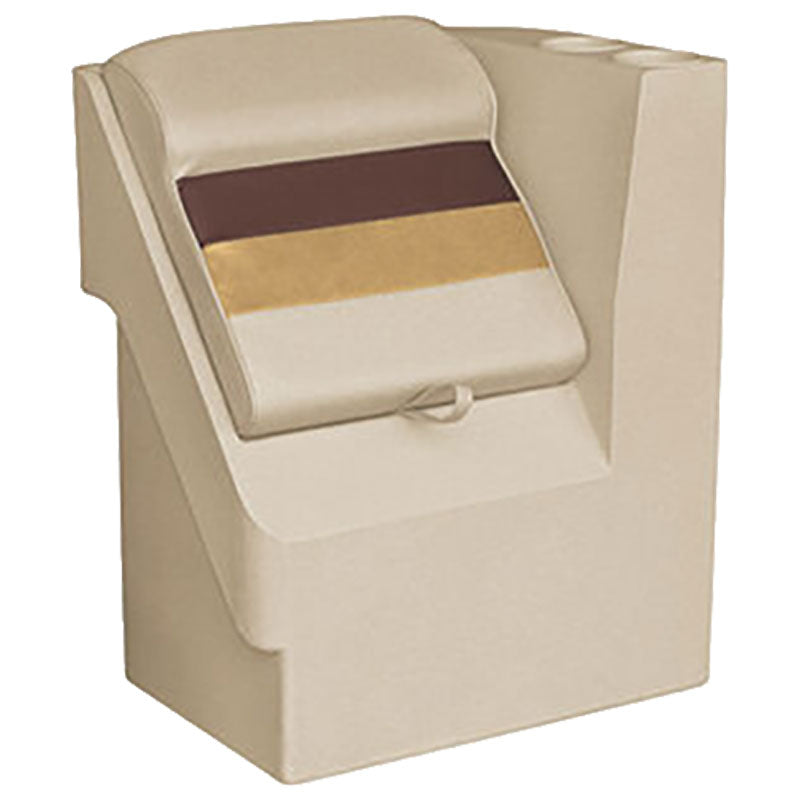 Wise Deluxe Lean Back Recliner (Right, Sand/Brown) - 8WD1305R1010 - image 1