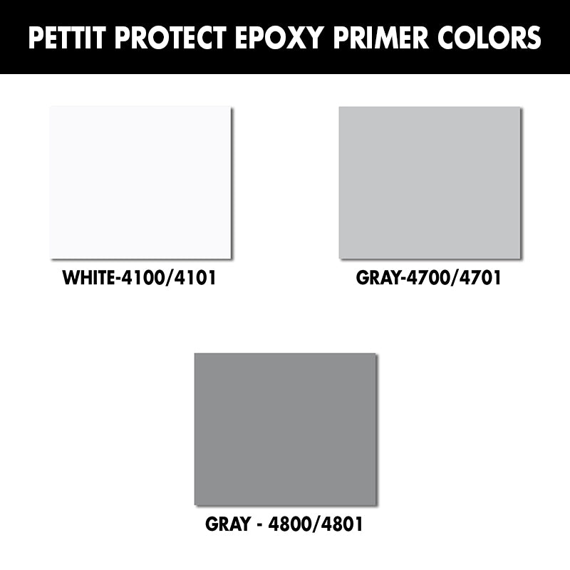 Pettit Protect High Build Epoxy Primer (White, Gallon Set) - 4100/4101GL - image 2