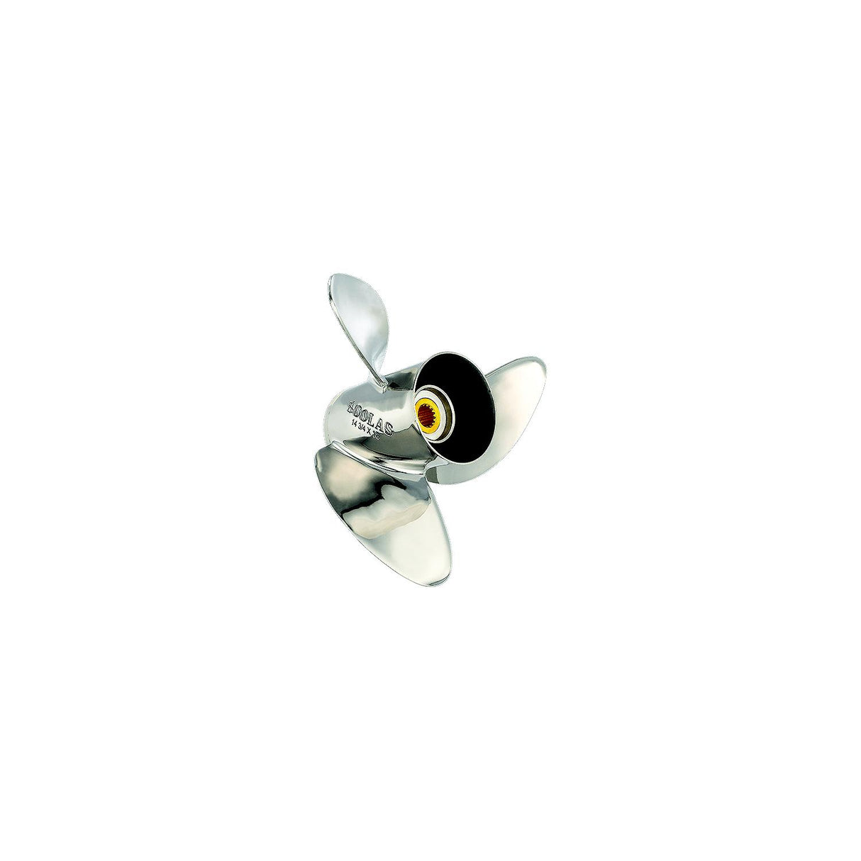 Solas Propeller Solas 1551-148-16 HR Titan Stainless Steel 3-Blade Propeller For Mercury - 1551-148-16