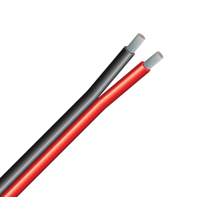 East Penn Mfg Co Inc Tinned Bonded Parallel Wire - 2-Conductor (14 Gauge, Red/Black, 100’ L) - 31228 - image 2