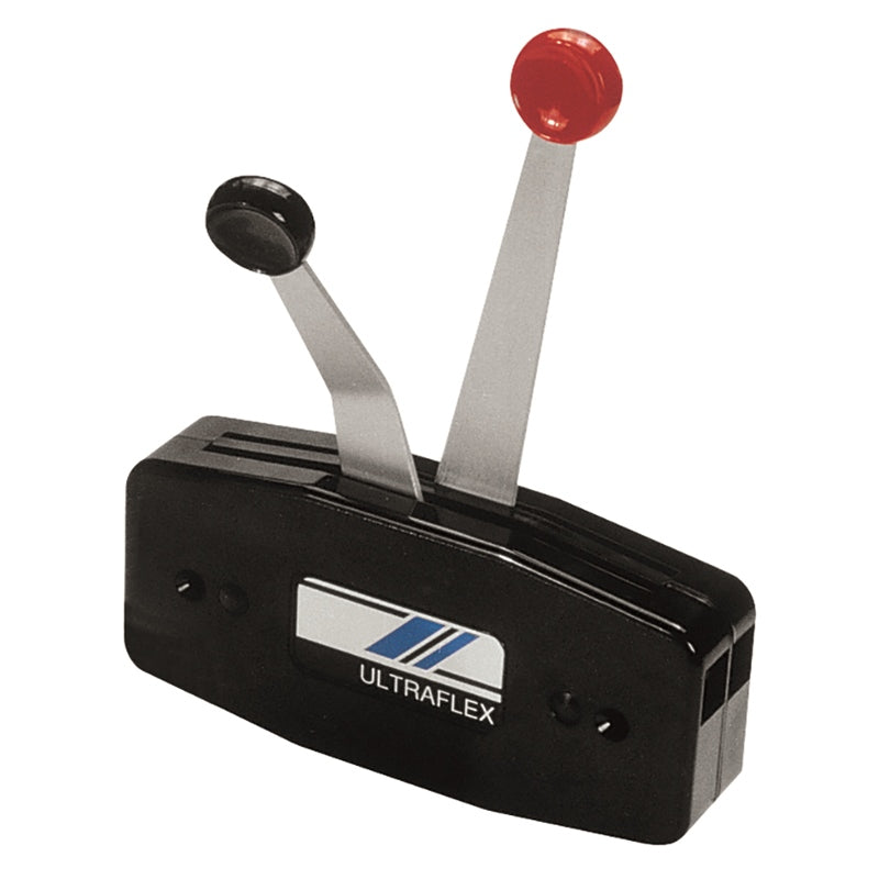 Uflex B49 Side Mount SA Control Dual Lever Black Marine Boat