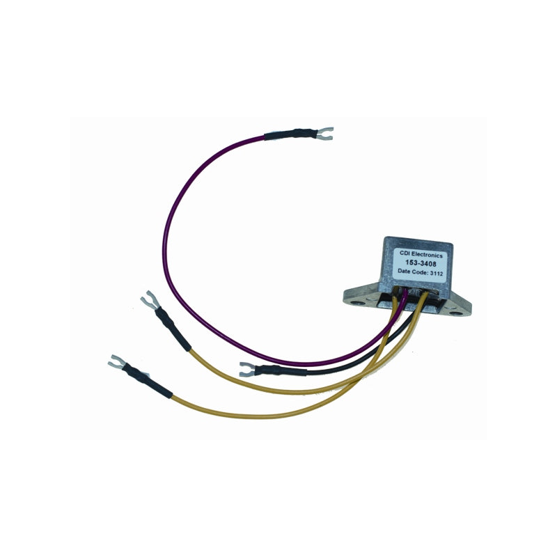 CDI Electronics 153-3408 OMC RECTIFIER 3WIRE W/TR