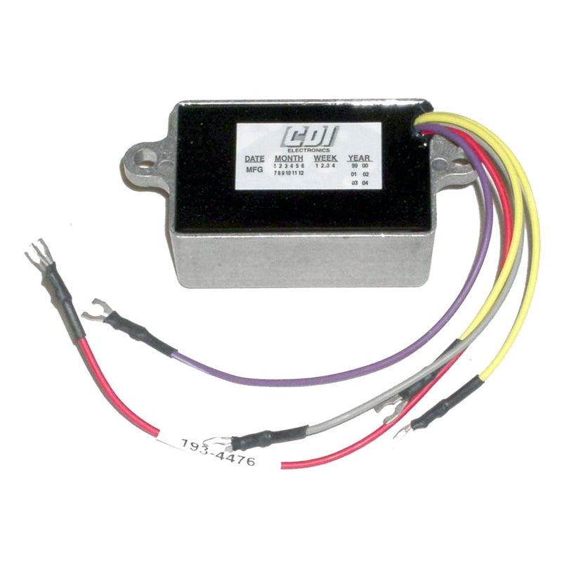 CDI Electronics 18-99412 193-4476 Regulator/Rectifier Marine Boat