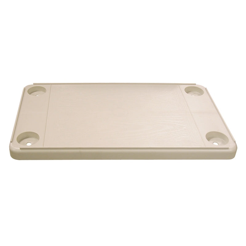 JIF Marine Dsh Table Top 15" X 16" Ivory